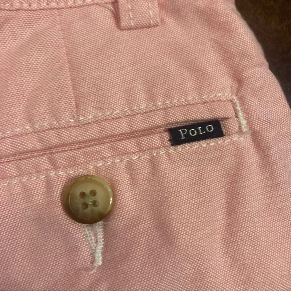 Boys Polo Pink Shorts